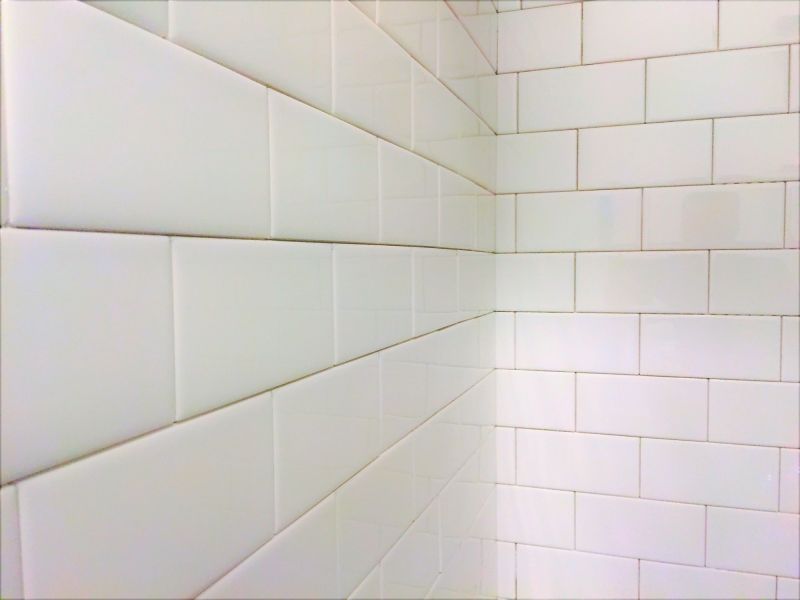 Tile Patterned Shower Floor